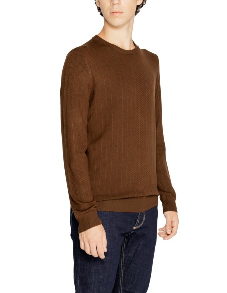 Pull homme Antony Morato marron viscose | choixmode.fr
