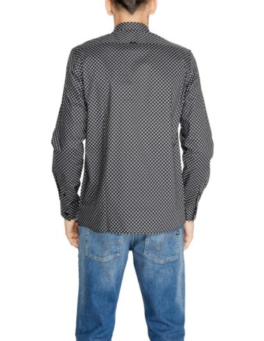 Chemise homme Antony Morato grise géométrique | choixmode.fr