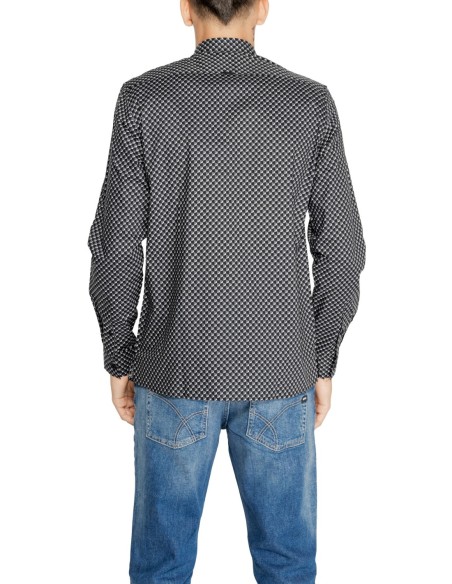 Chemise homme Antony Morato grise géométrique | choixmode.fr