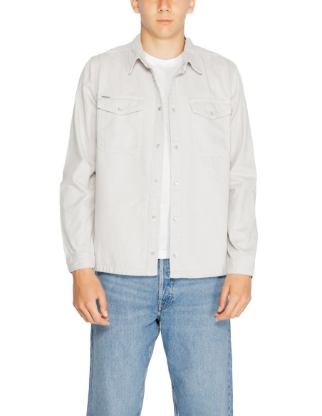 Chemise homme Antony Morato grise poches | choixmode.fr