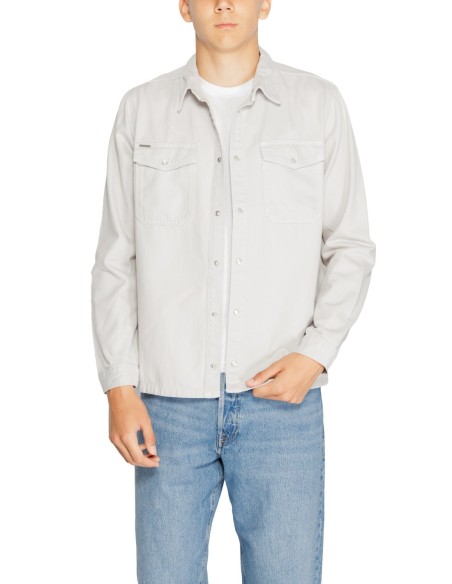 Chemise homme Antony Morato grise poches | choixmode.fr