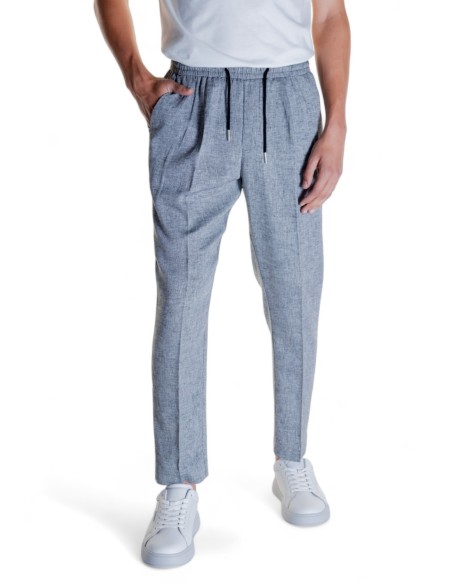Pantalon homme Antony Morato noir lin | choixmode.fr