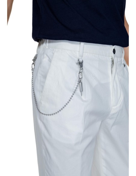 Pantalon homme Antony Morato blanc coton | choixmode.fr