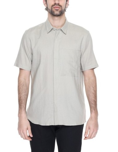 Chemise homme Antony Morato beige lin | choixmode.fr