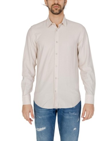 Chemise homme Antony Morato beige | choixmode.fr