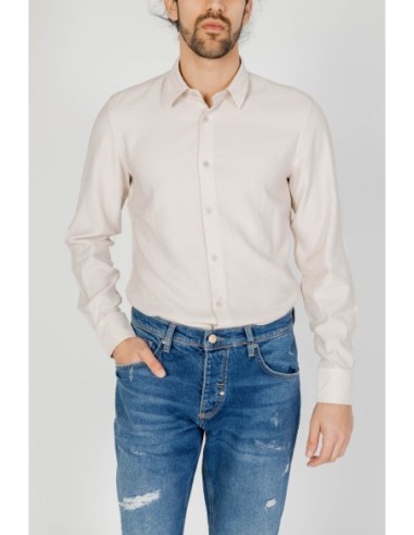 Chemise homme Antony Morato beige | choixmode.fr