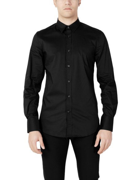 Chemise homme Antony Morato noire slim fit | choixmode.fr