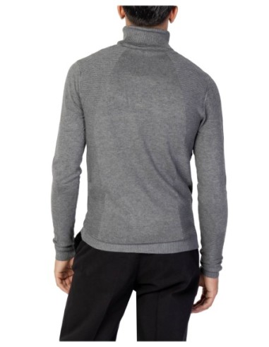Pull homme Antony Morato gris col montant | choixmode.fr