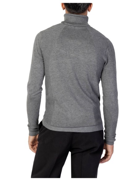 Pull homme Antony Morato gris col montant | choixmode.fr