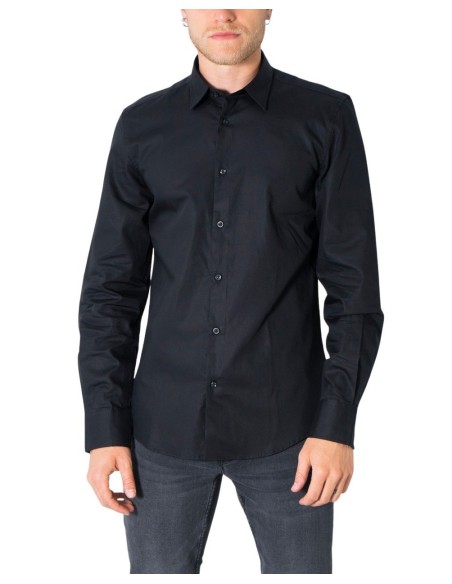 Chemise homme Antony Morato noire en coton | choixmode.fr