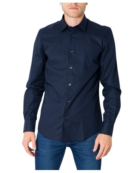 Chemise homme Antony Morato bleue en coton | choixmode.fr