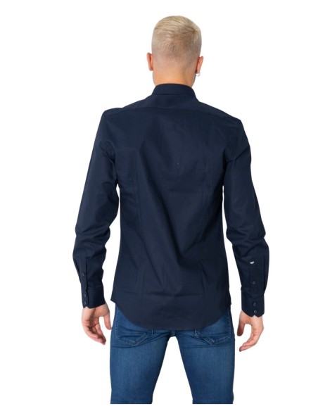 Chemise homme Antony Morato bleue en coton | choixmode.fr