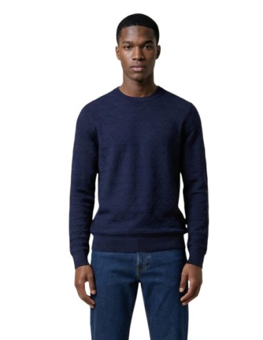 Pull homme Armani Exchange bleu moderne | choixmode.fr