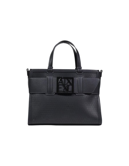 Sac bowling femme Armani Exchange noir | choixmode.fr