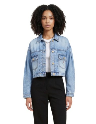 Veste femme Armani Exchange bleu azur | choixmode.fr