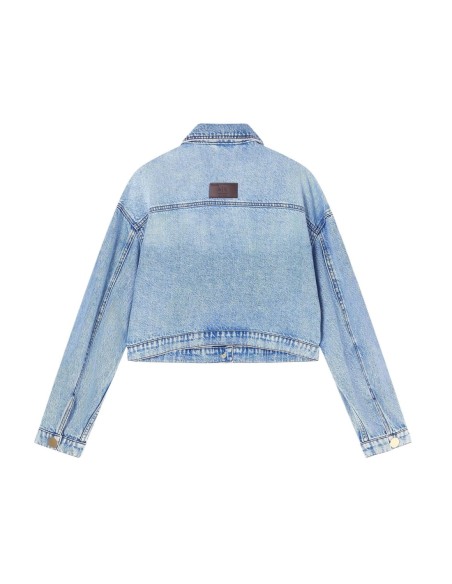 Veste femme Armani Exchange bleu azur | choixmode.fr