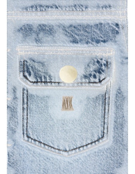 Veste femme Armani Exchange bleu azur | choixmode.fr