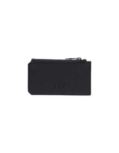 Portefeuille homme Armani Exchange noir zippé | choixmode.fr
