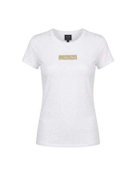 T-shirt femme Armani Exchange blanc | choixmode.fr