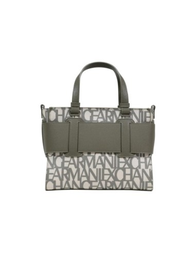 Sac à main femme Armani Exchange vert imprimé | choixmode.fr