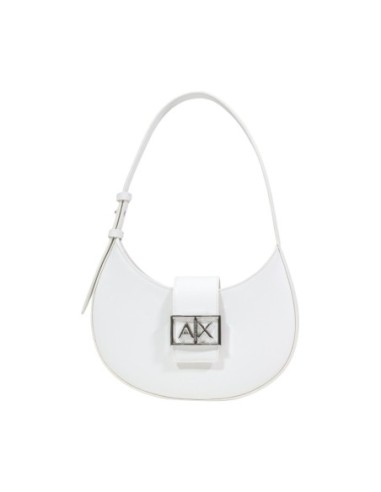 Sac à main femme Armani Exchange blanc structuré | choixmode.fr