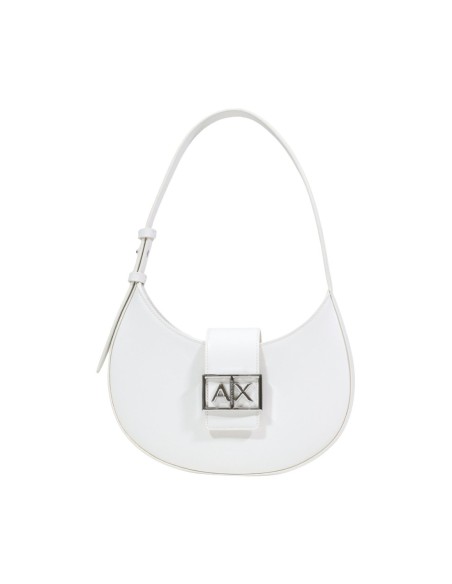 Sac à main femme Armani Exchange blanc structuré | choixmode.fr