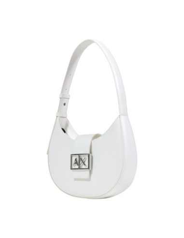 Sac à main femme Armani Exchange blanc structuré | choixmode.fr