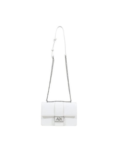 Sac bandoulière femme Armani Exchange blanc | choixmode.fr