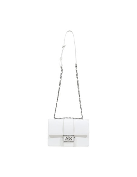 Sac bandoulière femme Armani Exchange blanc | choixmode.fr