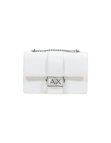 Sac bandoulière femme Armani Exchange blanc | choixmode.fr