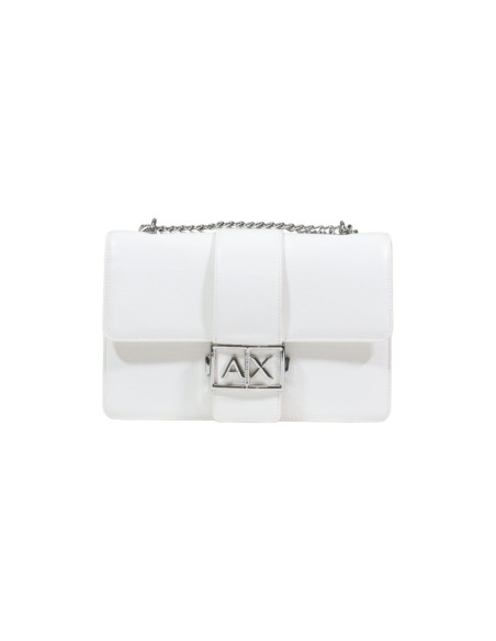 Sac bandoulière femme Armani Exchange blanc | choixmode.fr
