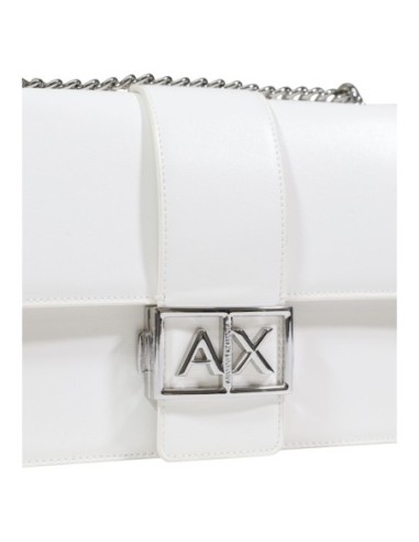 Sac bandoulière femme Armani Exchange blanc | choixmode.fr