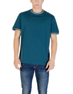 T-shirt homme Armani Exchange vert en coton | choixmode.fr