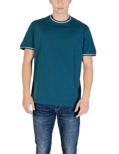 T-shirt homme Armani Exchange vert en coton | choixmode.fr