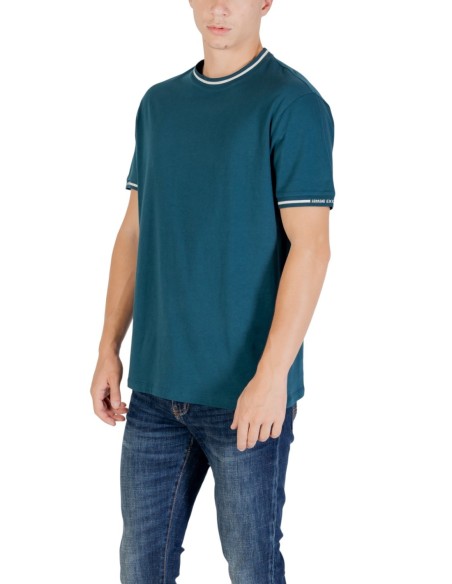T-shirt homme Armani Exchange vert en coton | choixmode.fr