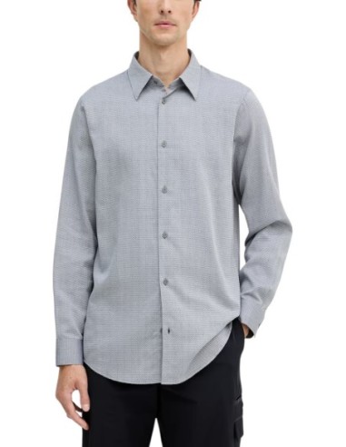 Chemise homme Armani Exchange blanche imprimée | choixmode.fr