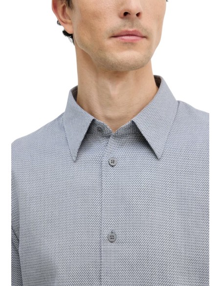 Chemise homme Armani Exchange blanche imprimée | choixmode.fr