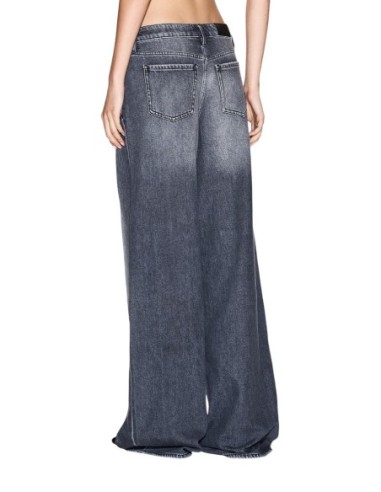 Jean femme Armani Exchange gris en coton | choixmode.fr