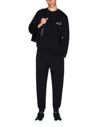 Pantalon homme Armani-Exchange noir casual | choixmode.fr