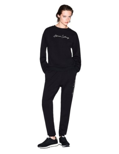 Pantalon femme Armani Exchange noir à lacets | choixmode.fr