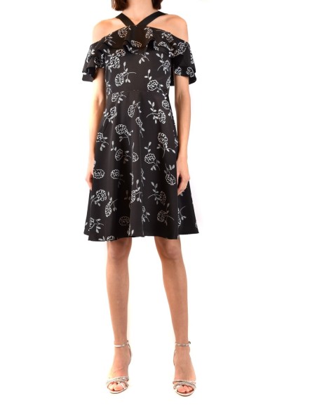 Robe femme Armani Exchange noire fleurie | choixmode.fr