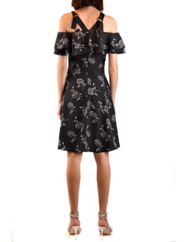 Robe femme Armani Exchange noire fleurie | choixmode.fr
