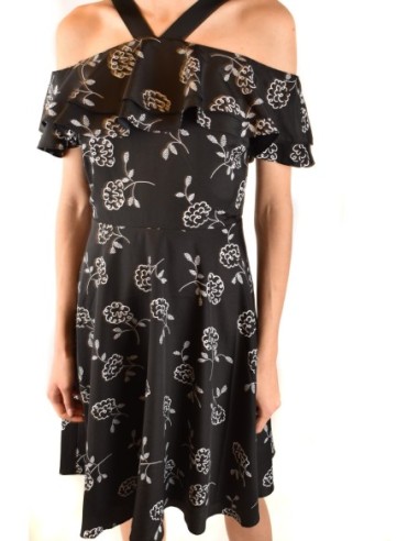 Robe femme Armani Exchange noire fleurie | choixmode.fr