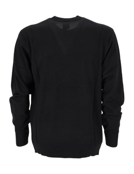 Pull homme Armani Exchange bleu en laine mélangée | choixmode.fr