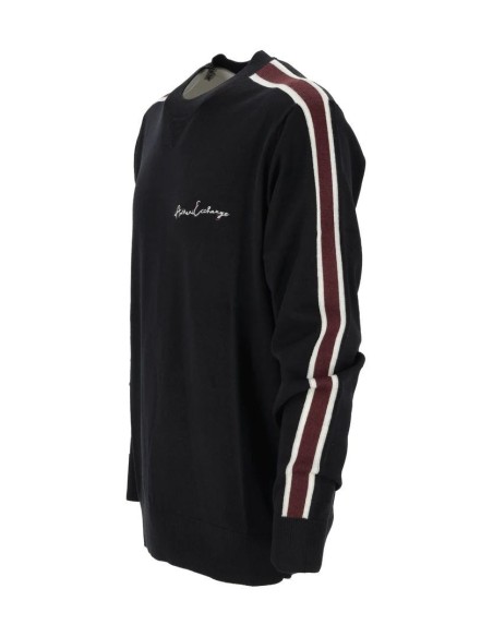 Pull homme Armani Exchange bleu en laine mélangée | choixmode.fr