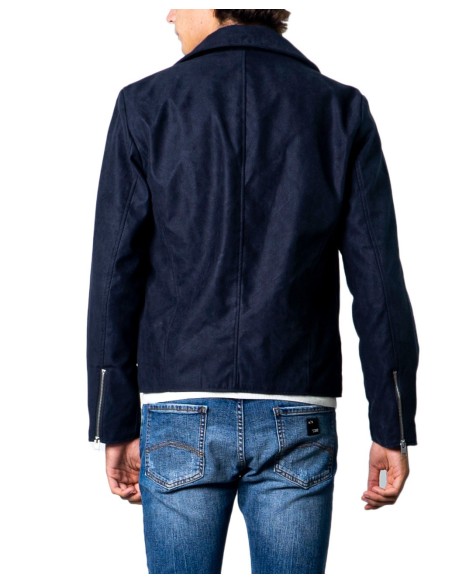Veste homme Jack & Jones bleue zippée | choixmode.fr