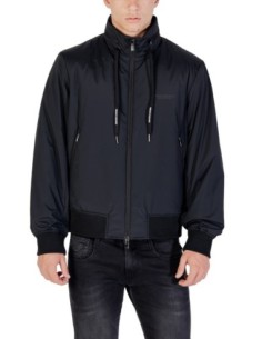Veste homme Armani-Exchange noire zippée | choixmode.fr