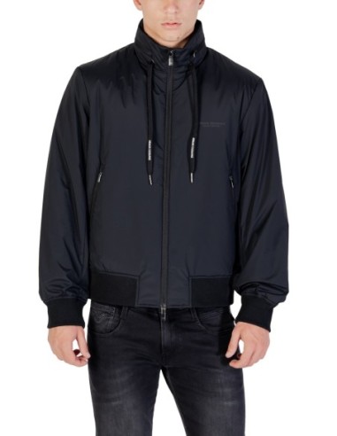 Veste homme Armani-Exchange noire zippée | choixmode.fr