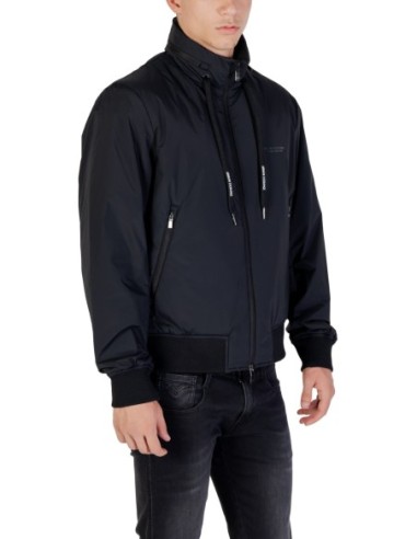 Veste homme Armani-Exchange noire zippée | choixmode.fr