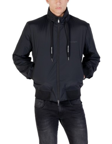 Veste homme Armani-Exchange noire zippée | choixmode.fr
